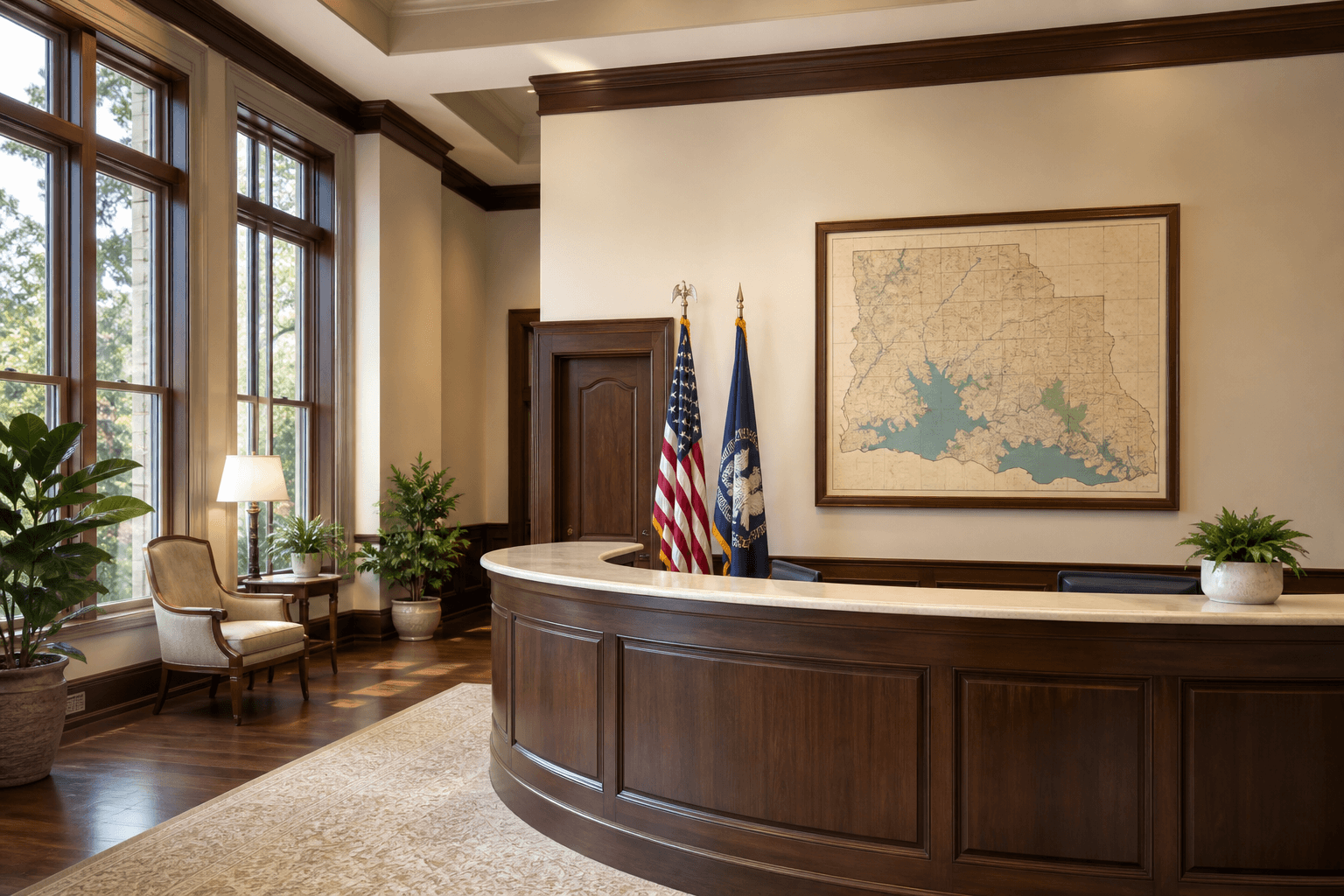 Assessor office reception